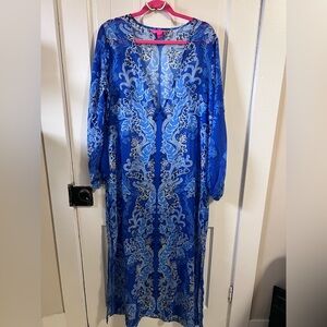 Lilly Pulitzer Keir Maxi coverup size Large